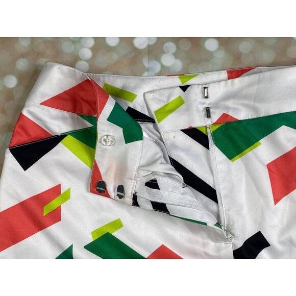 Tail Activewear Size 0 Womens White Label Chevron Print Skort stretch - Picture 5 of 9